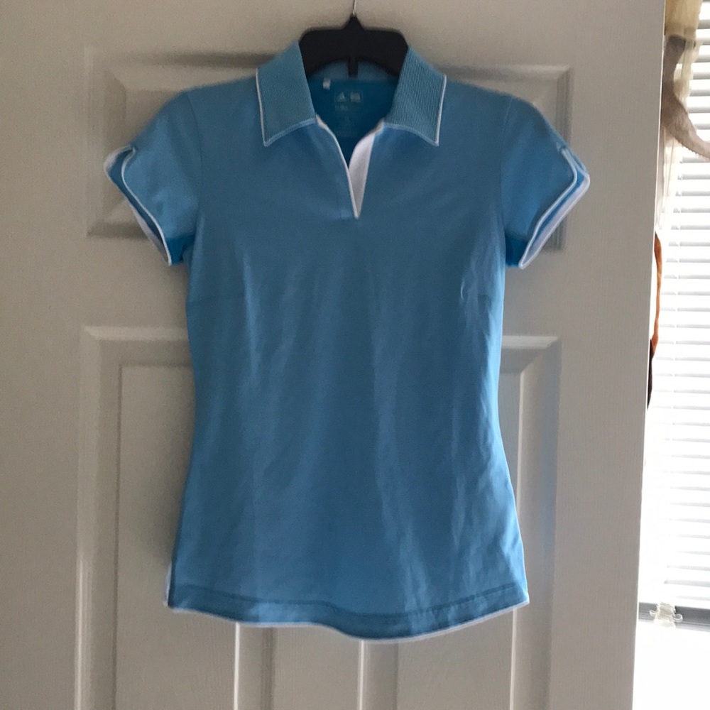 Baby Blue Golf Polo